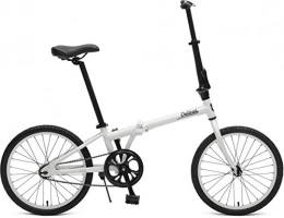 Critical Cycles Falträder Critical Cycles Judd Folding Bike Single-Speed with Coaster Brake, Matte Eggshell, One Size