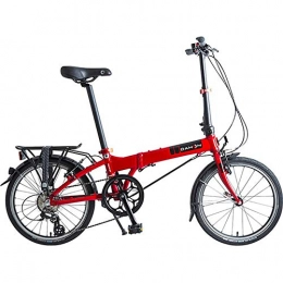 Dahon Fahrräder Dahon Mariner D8, Faltrad Unisex Erwachsene, Rot, 20 Zoll