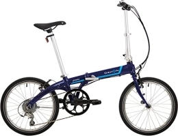 Dahon Fahrräder Dahon Unisex Fahrrad Vitesse D8 Faltrad, 8-Gang, 20", blau
