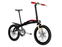 Ducati Unisex – Erwachsene URBAN-E E-Fahrrad, Schwarz, Einer Größe