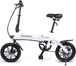  Fahrräder Ebikes, Elektrofahrrad Faltbares Elektrofahrrad für Erwachsene mit 250 W 7, 5 AH 36 V Lithium-Ionen-Akku für das Radfahren im Freien, Reisen, Training
