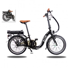 Enik Fahrräder ENIK E-Bike Klapprad EASY 20, 20 Zoll, 3 Gang, Frontmotor, 317 Wh 50, 8 cm (20 Zoll)