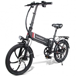 FENGD Falträder FXXJ 20" Elektro-Fahrrad, 48V 8Ah eingebaute Lithium-Batterie Faltbare E-Fahrrad Elektro-Fahrrad Folding Leistungsstarke Motor Elektro-Bike, bis zu 30 km / h