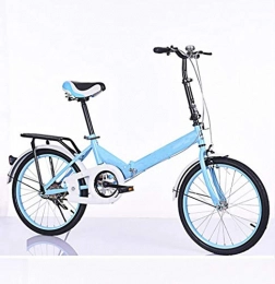 GHGJU Fahrräder GHGJU Fahrrad klappfahrrad 20 Zoll Non-Shift Fahrrad leichtes Fahrrad geeignet für bergstraßen und Regen- und schneestraßen.Dieses Fahrrad ist faltbar. (Color : Blue)