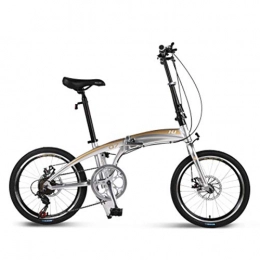 HWZXC Falträder HWZXC Erwachsene, Fahrräder, faltende Fahrrad-Aluminiumlegierung Shimano 7 Geschwindigkeits-Doppelscheibenbremsen-Männer und Frauen-Faltbare Fahrräder Falten