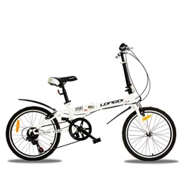HWZXC Falträder HWZXC Erwachsene Falträder, Falträder Variable Geschwindigkeit Student Kleines Rad Geschenk Fahrrad Faltbares Fahrrad-schwarz 20 Zoll