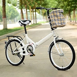 JieDianKeJi Fahrräder JieDianKeJi Faltbare Fahrräder 20 Zoll Faltbare Fahrräder Tragbare leichte Stadtreiseübung für Erwachsene Männer Frauen Kinder Kinder 7-Gang