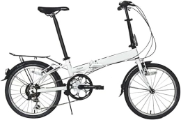 Kcolic Fahrräder Kcolic 20-Zoll Faltrad Für Erwachsene, Schnellklappsystem, 6 Bremsen Mit Variabler Geschwindigkeit, Citybike, Tragbares Pendlerfahrrad B, 20inch