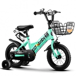 Bicicletta Falträder Kinderfahrrad für Jungen 5-10 Jahre zusammenklappbar 115*58*72cm grün
