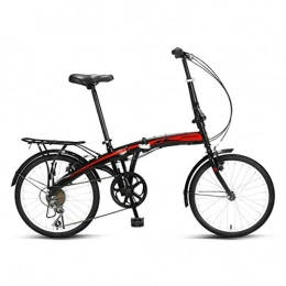 Klappräder Fahrräder Klappräder Sportfahrräder Faltbare Fahrräder Universalfahrräder für Männer und Frauen tragbare ultraleichte kleine Fahrräder für die Arbeit (Color : Black, Size : 150 * 10 * 110cm)