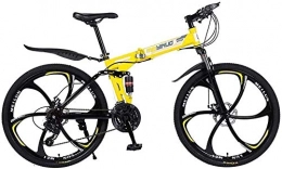 KRXLL Fahrräder KRXLL 26 Zoll 27-Gang Mountainbike für Erwachsene Leichte Aluminium-Vollfederung Rahmenfedergabelscheibenbremse