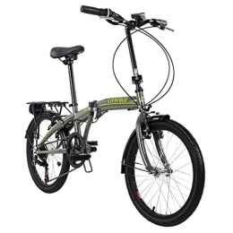 KS Cycling Fahrräder KS Cycling Faltrad 20'' Cityfold grau RH 27 cm