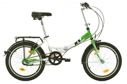 KS Cycling Fahrräder KS Cycling Klapprad 20'' FX300 grün 3 Gänge RH 30 cm