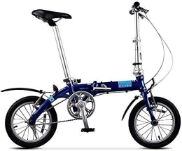 LILAODA Fahrräder LILAODA Falträder Faltrad Mini Ultraleichtes 14-Zoll-Fahrrad Herren und Damen Tragbares kleines Aluminiumlegierungsrad Ultraleichtes Fahrrad Perfect
