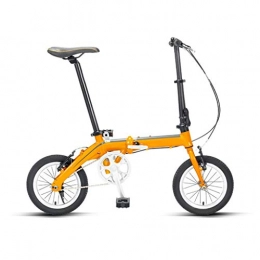 LXJ Fahrräder LXJ Kleines Leichtes Mini-Faltrad Mit 14-Zoll-Reifen Und Single-Speed-V-Bremse, Geeignet for Stadtfahrräder for Erwachsene, Männer, Frauen Und Studenten