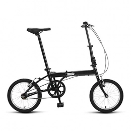 LXJ Fahrräder LXJ Tragbares City-Faltrad, 16-Zoll-Single-Speed-Stahlrahmen Mit V-Bremse, Geeignet for Männliche Und Weibliche Erwachsene Studenten