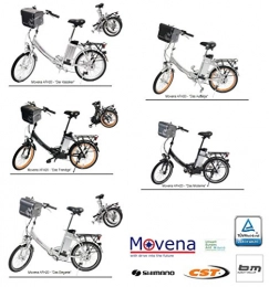 Movena Fahrräder Movena Pedelec AFH 20, "Edition, nach Wahl 36V 15AH Akku, 20 Zoll Klapprad Faltrad