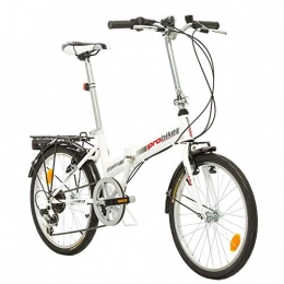 PROBIKE Fahrräder Multibrand PROBIKE Folding 20 Zoll Klapprad, Faltrad, Shimano 6 Gang, Herren-Fahrrad & Jungen-Fahrrad, geeignet ab 155 cm - 185 cm