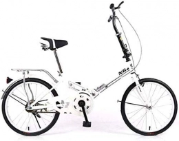 MUXIN Fahrräder MUXIN Unisex Faltbares Fahrrad, 20 Zoll Klapprad, Aluminiumlegierung Ultraleicht Klappfahrrad, Reise Radfahren, Hinteren Halterung Folding Bike, Outdoor Bike, Einfaches Transportieren, 1speed