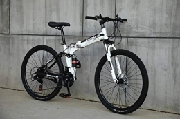  Falträder Novokart-faltbares Sport- / Mountainbike / Fitness im Freien / Freizeitradfahren / 24-inches (Zoll-Speichenrad, wei