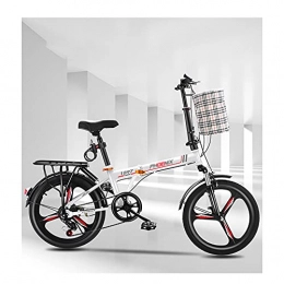 Unbekannt Falträder Premium Faltrad, Klapprad in 20 Zoll, Mountainbike, Fahrrad Doppelscheibenbremse, Cityfahrrad Für Mädchen, Jungen, Herren Und Damen / A