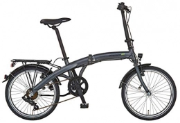 Prophete Fahrräder Prophete Unisex – Erwachsene GENIESSER 9.1 City Bike 20" Cityfahrrad, anthrazit matt, RH 30 cm