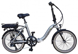 SAXONETTE Fahrräder SAXONETTE Unisex – Erwachsene Compact Klapprad, Silber, 20 Zoll