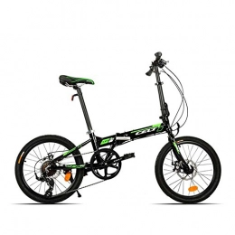 ShopSquare64 Fahrräder ShopSquare64 20 Zoll Faltrad Fahrrad Mini faltbares Fahrrad Aluminium Rahmen mit Variabler Geschwindigkeit