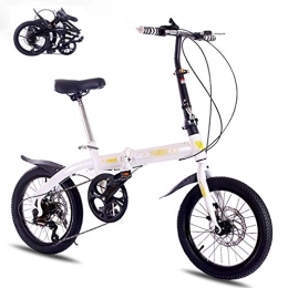 STRTG Falträder STRTG Faltbares Fahrrad, ultraleichte tragbare Klapprad+leicht und robust Klappfahrrad, Zum 16 Zoll Verschiebung Freizeit Fahrrad Falt-Fahrrad