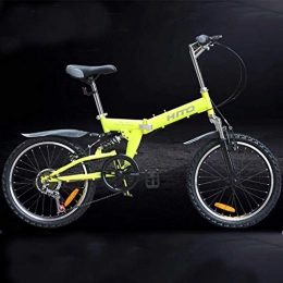 TTLOVE Falträder TTLOVE 20 Zoll Mountainbike, Leichtes Mini Faltrad Tragbares Fahrrad Erwachsener Student V-Bremse Fahrrad Gabelfederung Kinderfahrrad, Jungen-Mädchen-Fahrrad & Herren-Damen-Fahrrad