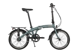 U.GO Fahrräder U.GO Unisex-Adult Dare U•GO i7 Folding Bike 20" Klappräder, Green, Uni