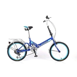 WEHOLY Fahrräder WEHOLY Bicycle Folding Bicycle Series, ideal für Fahrten und Pendler in der Stadt, vordere und hintere Kotflügel, Gepäckträger hinten und Ständer, 20-Zoll-Räder