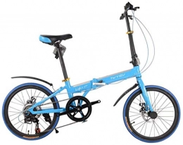 WYZXR Fahrräder WYZXR Freestyle Kids 'Bikes 16 Zoll Faltrad aus Aluminiumlegierung 7-Gang-Scheibenbremse Faltrad fr Kinder