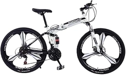 XBSXP Fahrräder XBSXP Mountainbike, 26-Zoll-Faltbares Mountainbike, Faltbares Mountainbike, Faltbares Fahrrad für Männer und Frauen für Outdoor-Fahrten -21 Geschwindigkeit