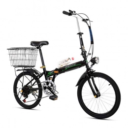 YANXIH Falträder YANXIH 20 Zoll Faltbares Fahrrad Mit Variabler Geschwindigkeit, Männer- Und Frauenfahrrad, Ultraleichtes Tragbares Gerät Kleines Rad Adult Student Bike (Color : T2)