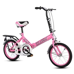 YICOL Fahrräder YICOL Urban Single Speed ​​Faltrad, Adult Faltrad, 20-Zoll-Räder, Schwarz / Weiß / Blau / Pink