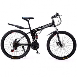 YXYBABA Falträder YXYBABA Klappbares Mountainbike, 66 cm, variable Geschwindigkeit, für Damen und Herren, für Reisen, Outdoor-Fahrrad, verstellbar, 24 speed spoke wheel