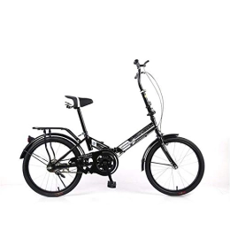ZHANGY Fahrräder ZHANGY 50, 8 cm großes Erwachsenen-Fahrrad für Damen, mit Kindern, für Freizeit, Pendler, kleines Rad, schwarz, Einzelgeschwindigkeit.