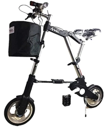 ZLYJ Falträder ZLYJ 10" Rad Faltrad Leichtes Aluminium Faltrad, Citybike Schnellfaltsystem, Ultraleichtes Tragbares Schülerrad Für Erwachsene C, 10inch