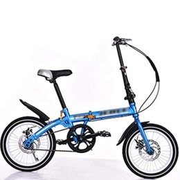 ZXC Fahrräder ZXC Faltrad 14-Zoll-Dämpfung mit Variabler Geschwindigkeit Fahrrad Student Fahrrad Erwachsene Kinder Fahrrad Fahren im Freien Fahrradfahren ist einfach bequem und praktisch