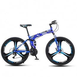 ZXC Falträder ZXC Zusammenklappbares 26-Zoll-Fahrrad mit Variabler Geschwindigkeit Mountainbike Männer und Frauen Stoßdämpfung Fahrrad Student Fahrrad Fahren bequem und langlebig