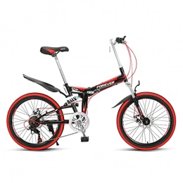 ZXQZ Falträder ZXQZ Kinderfahrräder, 22-Zoll-Offroad-Mountainbikes, für Ausflüge Im Freien, Schule (Color : Red)