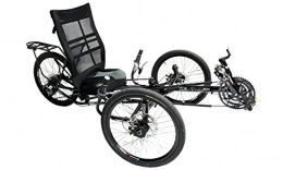 Enjoy Trading UG Fahrräder Liegerad EZ-Tad CX für Erwachsene, mit Komfort-Sitz, 130 kg Tragfähigkeit, 27-Gang Schaltung, 20 Zoll Reifen, Trike / Tadpole / Dreirad / Fahrrad