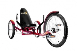 Mobo Cruiser Fahrräder Mobo Triton Cruiser Pro Liegefahrrad Kinderdreirad - ROT - ab 12 Jahre bis Erwachsene