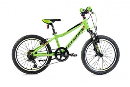Leaderfox Fahrräder 20" Zoll Alu LEADER FOX Santy Boy Kinder MTB Fahrrad SHIMANO Mountain Bike grn
