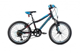Leaderfox Fahrräder 20" Zoll Alu LEADER FOX Santy Boy Kinder MTB Fahrrad SHIMANO Mountain Bike schwarz