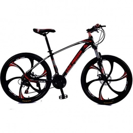 WSS Fahrräder 21-Gang-26-Zoll-Mountainbike-Fahrrad-Dual-Scheibenbremsen - geeignet für Erwachsene-Studenten auf der Straße Mountainbikes