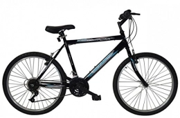 Schiano Mountainbike 24' Zoll Mountain Bike Hardtail Jungen MTB Schiano CXR Shimano Schaltung 18-Gang, Farben:schwarz-blau