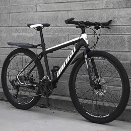 MEVIDA Fahrräder 24 Zoll Männer's Hardtail Mountainbike, 21-Geschwindigkeit Getriebefahrrad Mit Zweischeibenbremsen & Gabelaufhängung Fett-Reifen-Fahrrad Sport Bike
