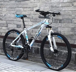 Aoyo Fahrräder 26" 24-Gang Mountainbike Erwachsene Rennrad, Leichtes Aluminium-Rennrad, Full Suspension Rahmen, Federgabel, Scheibenbremse, (Color : A1, Size : 27Speed)